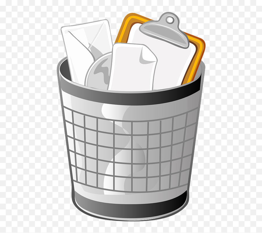 Trash Can Png Trash Can Silver And Other Colors Clipart - Trash Can Clip Art Emoji,Trashcan Emoji