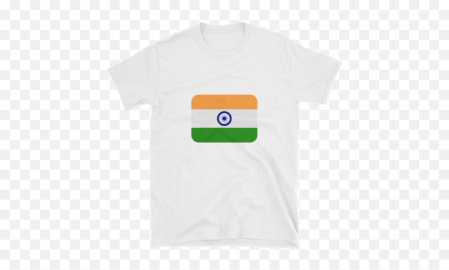 India T - Break The Silence Shirt Emoji,India Flag Emoji