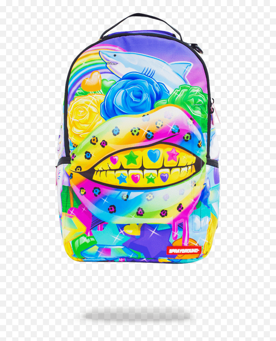 Sprayground - Lips Sprayground Backpacks For Girls Emoji,Where To Buy Emoji Backpack