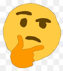 Shake Think Gif - Thinking Emoji Content Aware Scale,Thonk Emoji