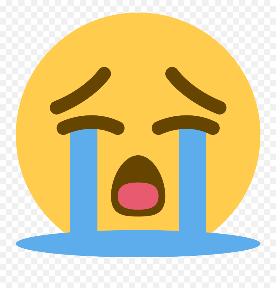 Twemoji 1f62d - Crying Emoji Png,Emojis