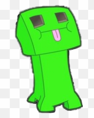 Cute Creeper Minecraft Green - Minecraft Cute Creeper Emoji,Creeper Emoji
