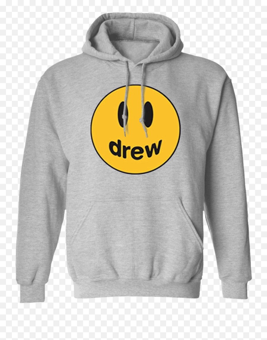 Drew House Hoodie - Drew Hoodie Grey Emoji,House Emoticon