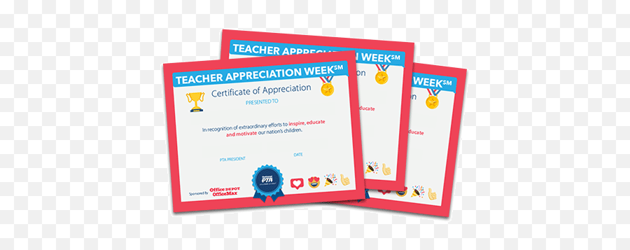 Teacher Appreciation Week - Events National Pta Teacher Appreciation Day Emoji,Thanking Emoji