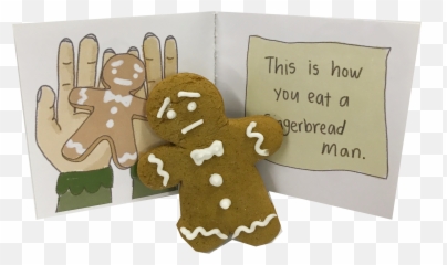 3 Pack Emotional Gingerbread Man - Gingerbread Emoji,Gingerbread Man Emoji