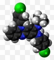 Clofazimine 3d Spacefill - Clofazimine Emoji,Cl Emoji