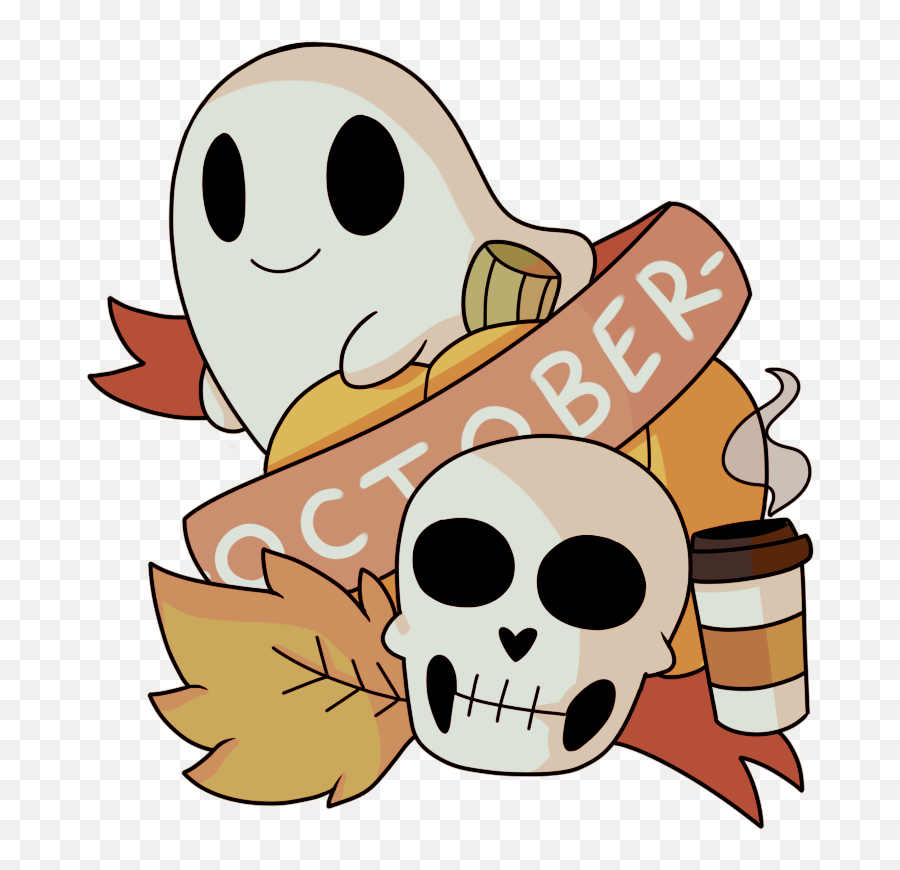 Halloween Preparation Movie Edition Halloween Stickers - Pumpkin And Skeleton S Emoji,Cynical Emoji
