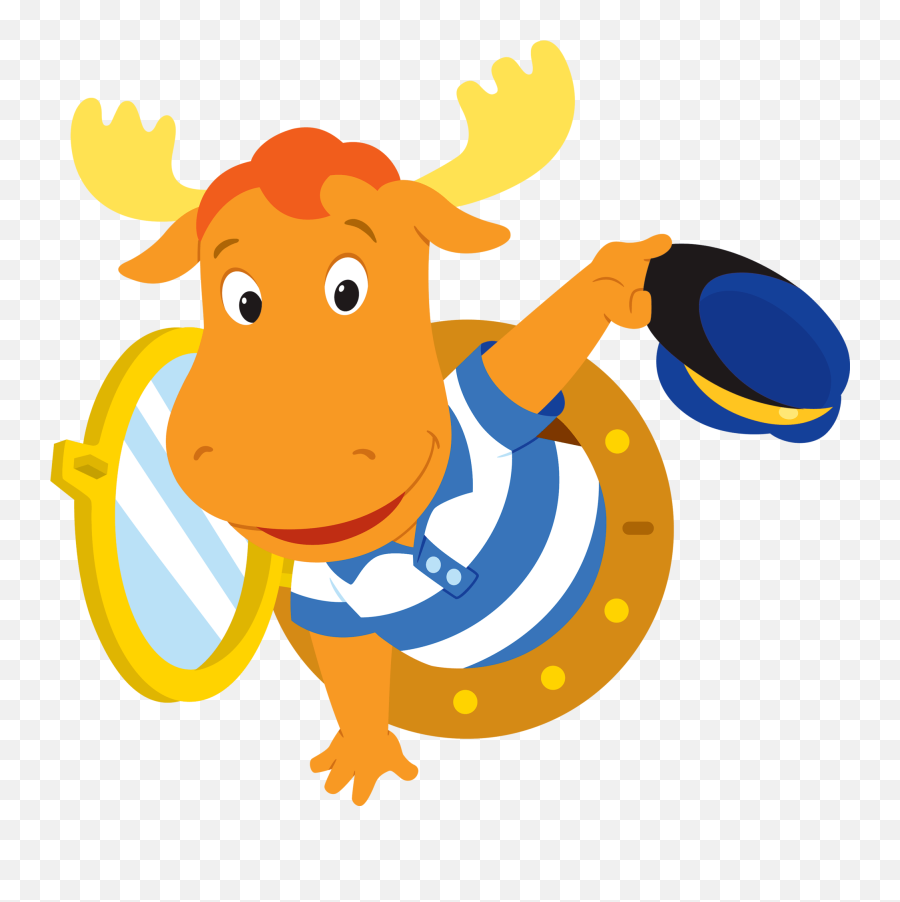 Backyardigans Tyrone Moose Sailor Clipart - Full Size Tyrone The Moose Clipart Emoji,Moose Emoji