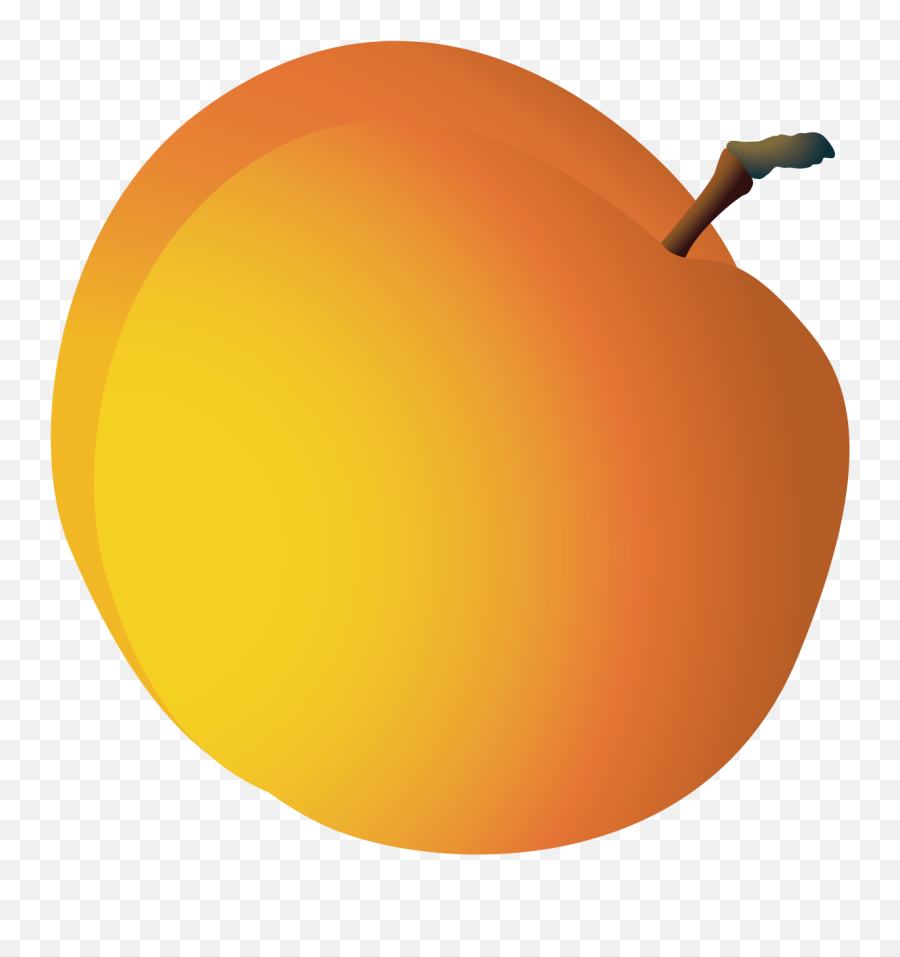Peach Clipart Orange Apple Peach Orange Apple Transparent - Fresh Emoji,Grapefruit Emoji