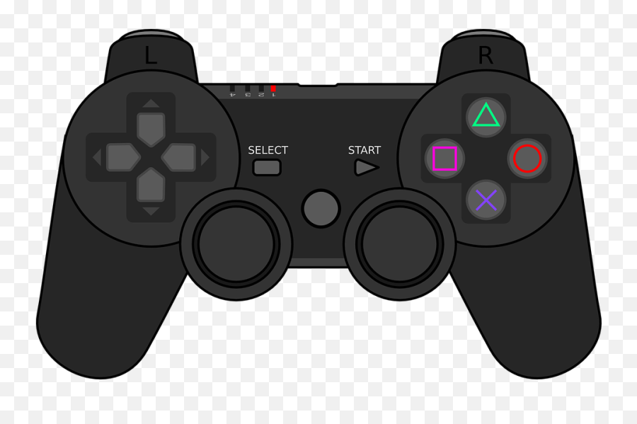 Joystick Controller Game - Ps3 Controller Clip Art Emoji,Gaming Controller Emoji