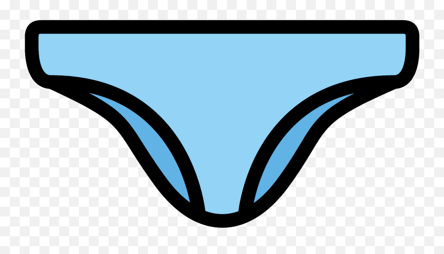 Briefs Emoji Clipart - Underwear Emoji,Emoji Bikini Top