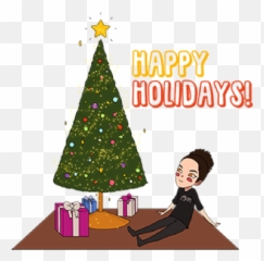 Laurie Hernandez - aka the Human Emoji launches her own New Year Tree