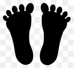 Feet Clipart Footprint Feet Footprint Transparent Free For - Feet Clipart Emoji,Foot Emoji