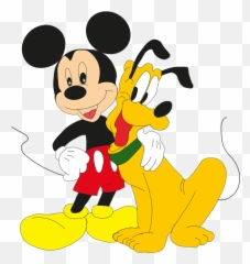 Mickey Mouse Pluto Walt - Cartoon Emoji