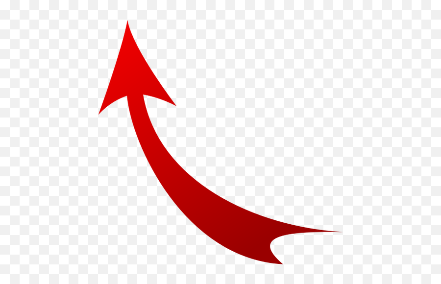 Dibujo De Flecha Curva Roja Vector - Curved Arrow Transparent Background Emoji,Teclado Con Emoticonos