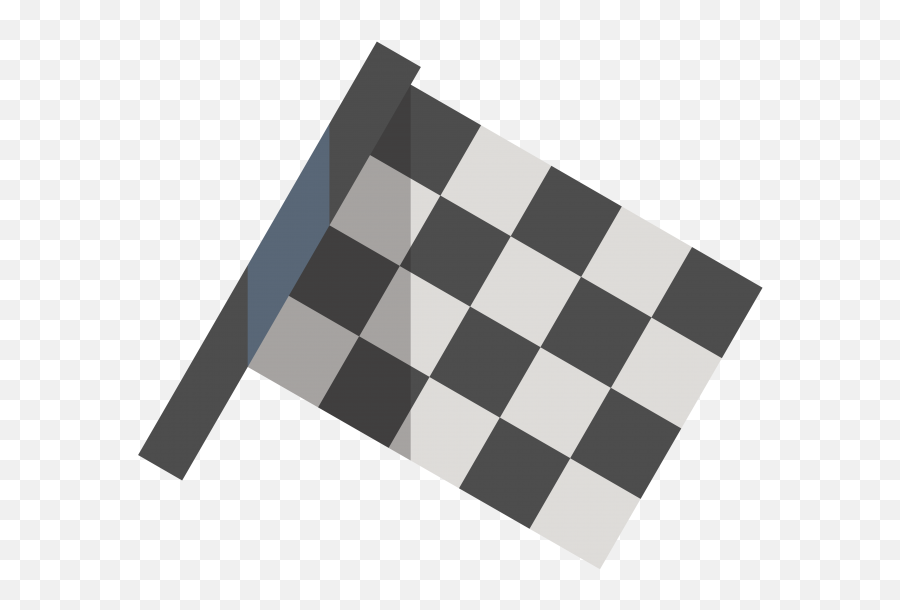 Download Hd Checkered Flag Emoji - Marathon Flag Black And White,Photography Emoji