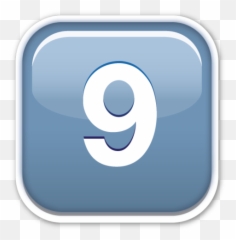 Keycap 9 - Number 3 Emoji Png,Emoji Dictionary