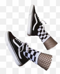 Shoes Vans Cool Fishnets Fishnet Shoe - Vans Png Emoji,Fishnet Emoji