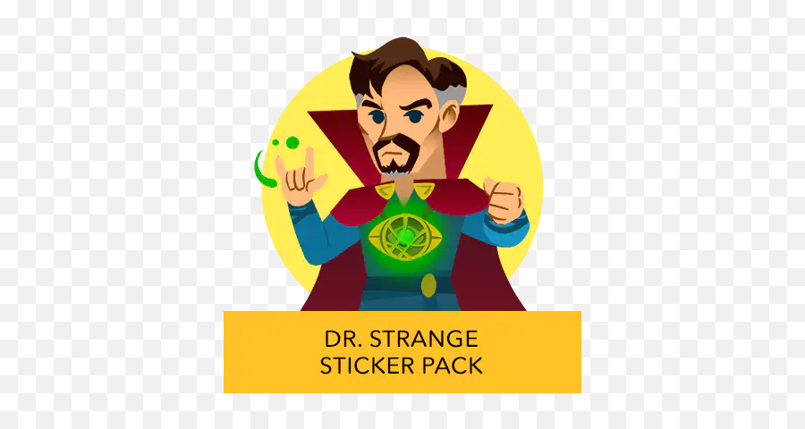Disney Stickers - Doctor Strange Sticker Pack Emoji,Disney Emoji Stickers