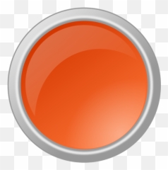 Red Button In Gray Frame Vector Illustration - Glossy Button Clipart Orange Png Emoji,Sword Emoji