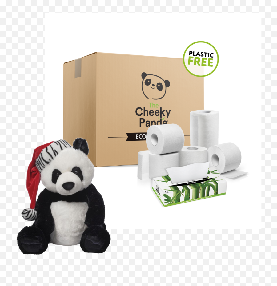 Xmaspanda - Oso Panda En Navidad Emoji,Tissue Box Emoji