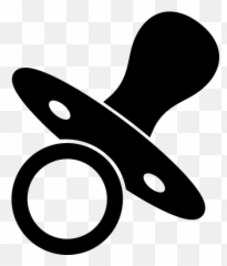 Napp Siluett - Pacifier Silhouette Emoji,Jeep Emoji