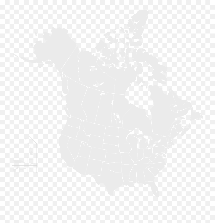 Camp Wawona - Blank Map Of North America With States Emoji,White Emoji Backpack