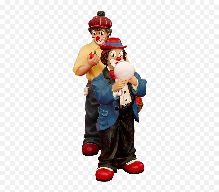 Figure Clown Porcelain Musical - Clown Figuren Porzellan Emoji,Clown Emoji Facebook