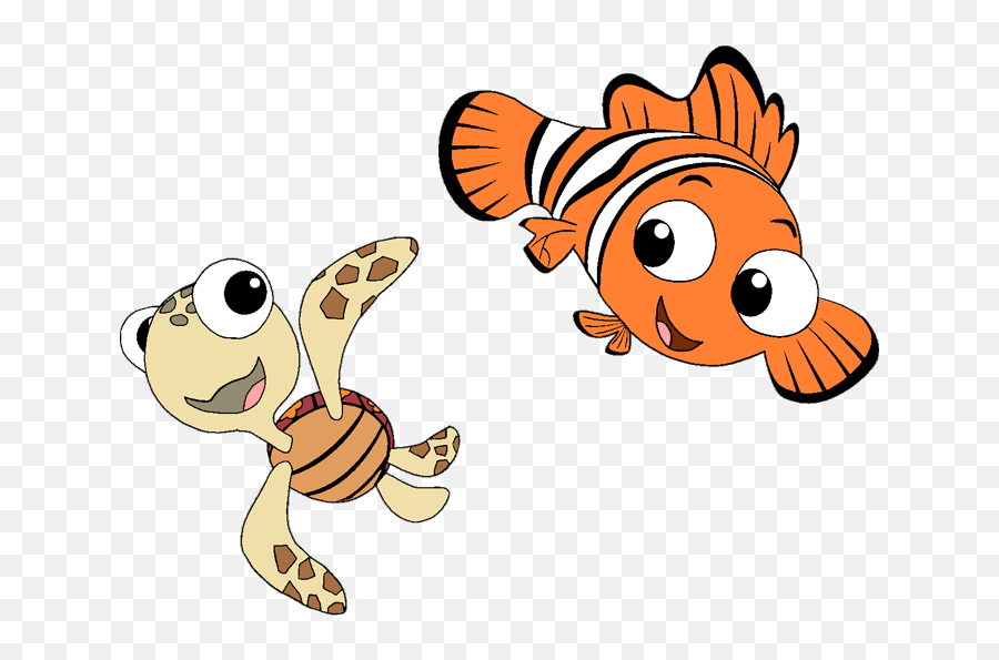 Nemo And Friends Clipart - Finding Nemo Clipart Emoji,Dory Fish Emoji