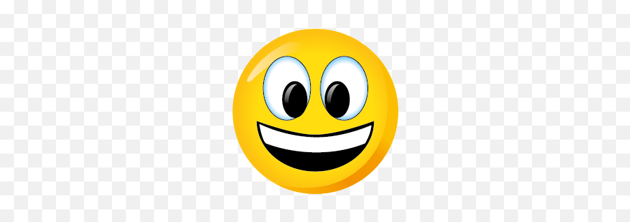 Holographic Happy Emoji Stickers - Smiley,Laughing Emoji Sticker