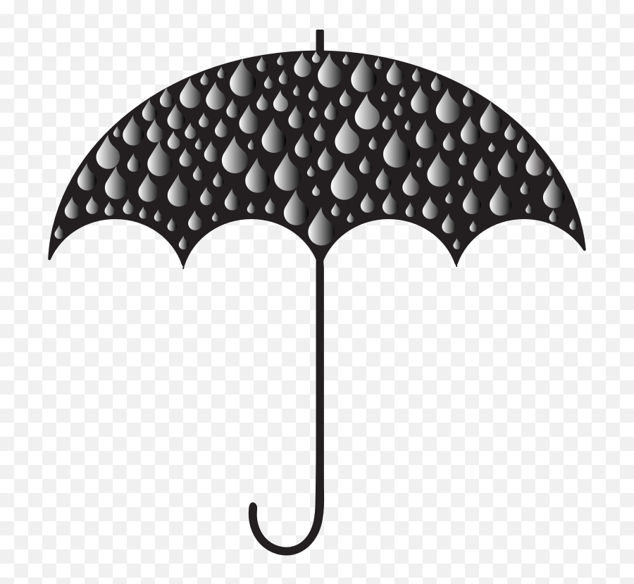 Clipart Umbrella Rain Clipart Umbrella - Clip Art Emoji,Black Umbrella Emoji