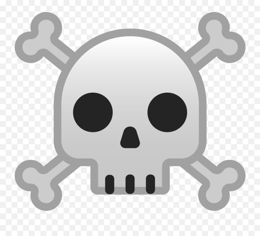 Skull And Crossbones Icon - Bridge Emoji,Skull And Eyes Emoji