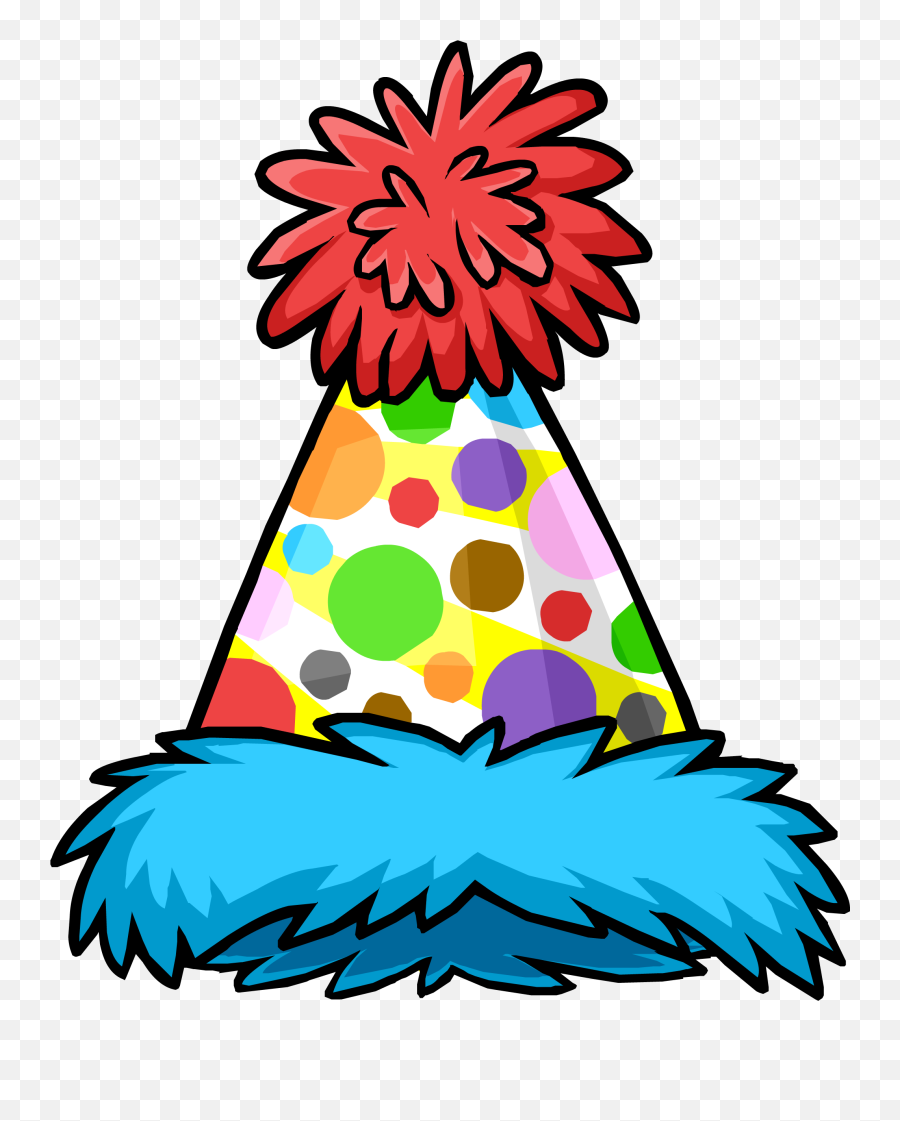 Transparent Background Party Hat Clipart - Transparent Background Birthday Hat Clipart Png Emoji,Party Hat Emoji
