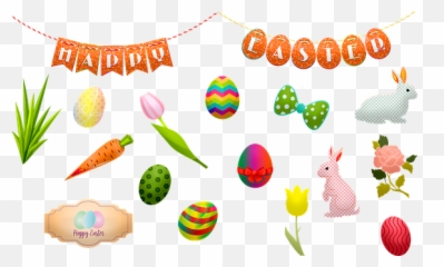 Happy Easter Illustrations - Emoji
