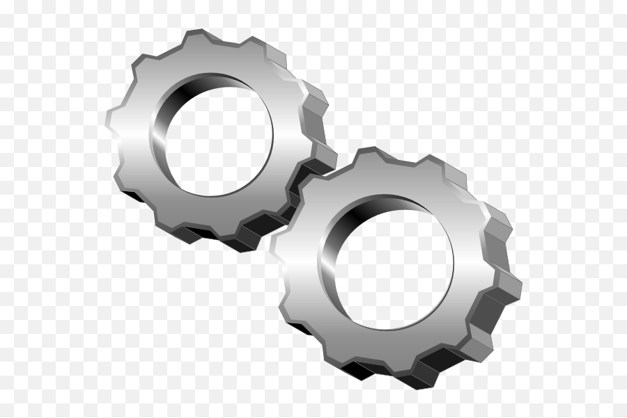 Gear Clipart Industry Gear Industry - Gear Wheel Emoji,Gears Emoji