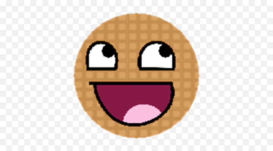 Waffle Epic - Epic Face Emoji,Waffle Emoticon
