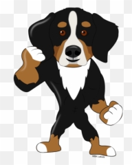 Strong Bernese Mountain Dog Cartoon - Drawings Emoji