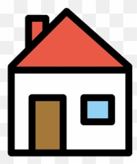House Emoji Clipart - Haus Clipart,House Emoji
