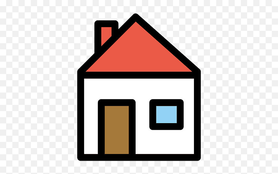House Emoji Clipart - Haus Clipart,House Emoji