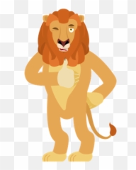 Cartoon Cat Giving Thumbs Up - Photos By Canva Thumbs Up Emoji Animals,Lion Emoji