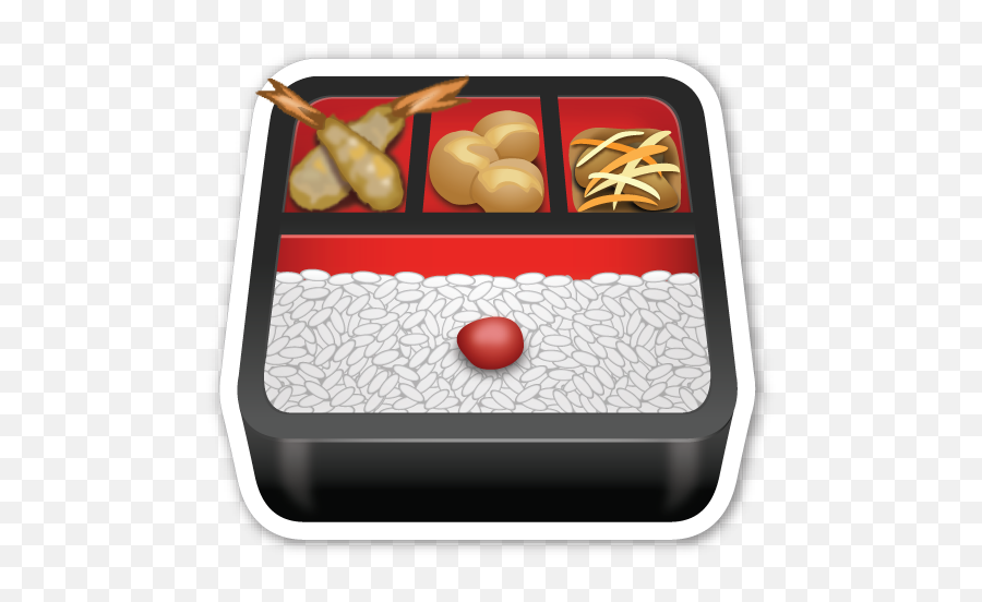 Bento Box - Bento Emoji,Sushi Emoji