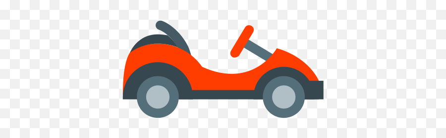 Go Kart Icon - Free Download Png And Vector Riding Toy Emoji,Steering Wheel Emoji