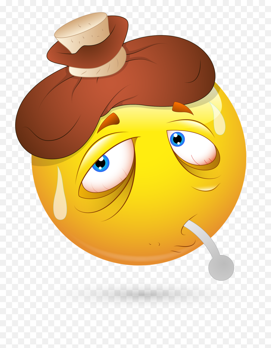 About Colds Flus And Viruses - Funny Sick Emoji,Cough Emoji