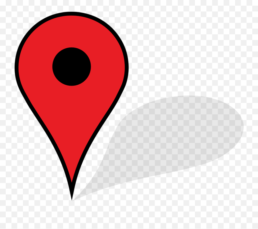 Map Pin Illustrator - Office Address Emoji,Location Pin Emoji