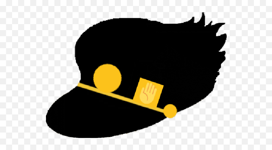 Jotaro Hat Emoji - Jotaro Emoji,Shield Emoji