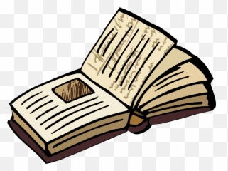 Open Book Clip Art Color Free Clipart - History Emoji
