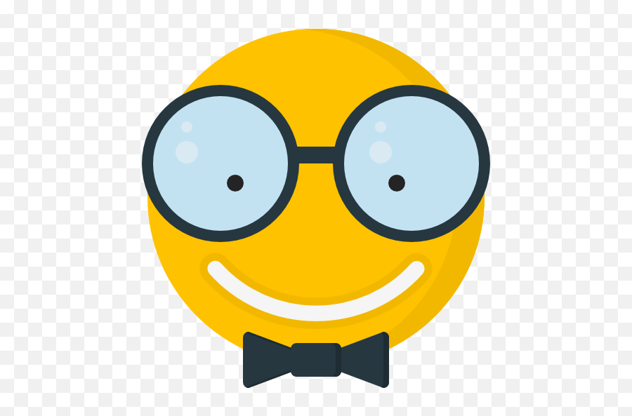 The Best Free Geek Icon Images - Cute Face With Glasses Emoji,Star Trek Emoticon