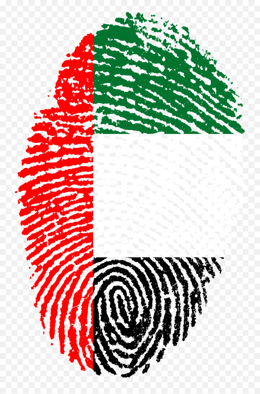United Arab Emirates Flag Fingerprint - Challenges Of Digital India Emoji,Uae Flag Emoji