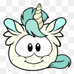 Unicorn Puffle - Club Penguin Puffles Unicorn Emoji,Medieval Emoji