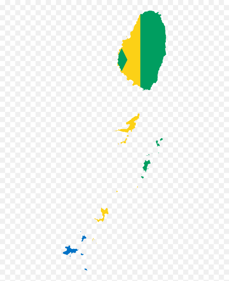 Flag Map Of Saint Vincent And The - St Vincent And The Grenadines Png Emoji,Flag Bank Emoji